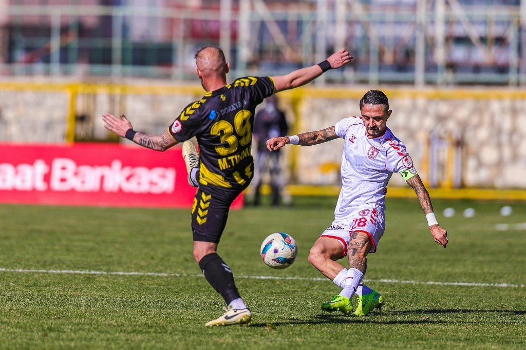 Bayburt İl Özel İdare Spor - Samsunspor Maçından Kareler  - Resim 17