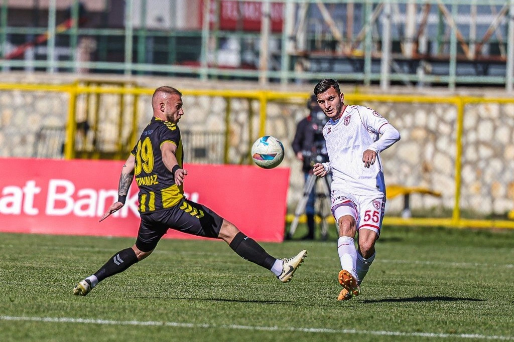 Bayburt İl Özel İdare Spor - Samsunspor Maçından Kareler  - Resim 23