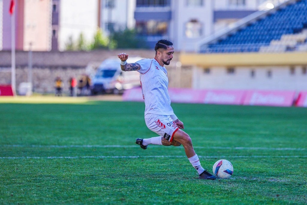 Bayburt İl Özel İdare Spor - Samsunspor Maçından Kareler  - Resim 27