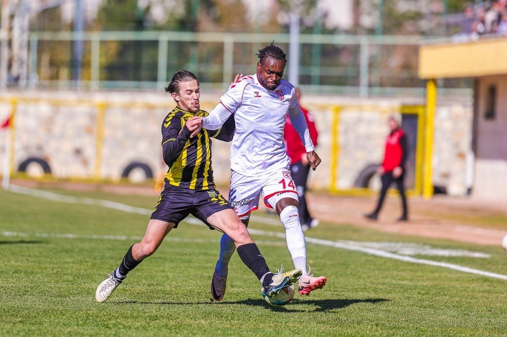 Bayburt İl Özel İdare Spor - Samsunspor Maçından Kareler  - Resim 29