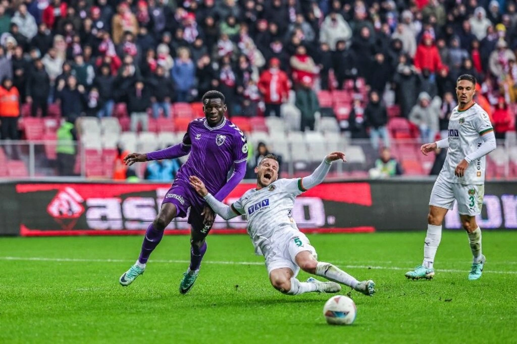 Samsunspor: 1 - Alanyaspor: 1 (Foto Galeri) - Resim 34