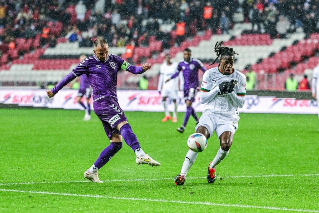 Samsunspor: 1 - Alanyaspor: 1 (Foto Galeri) - Resim 55