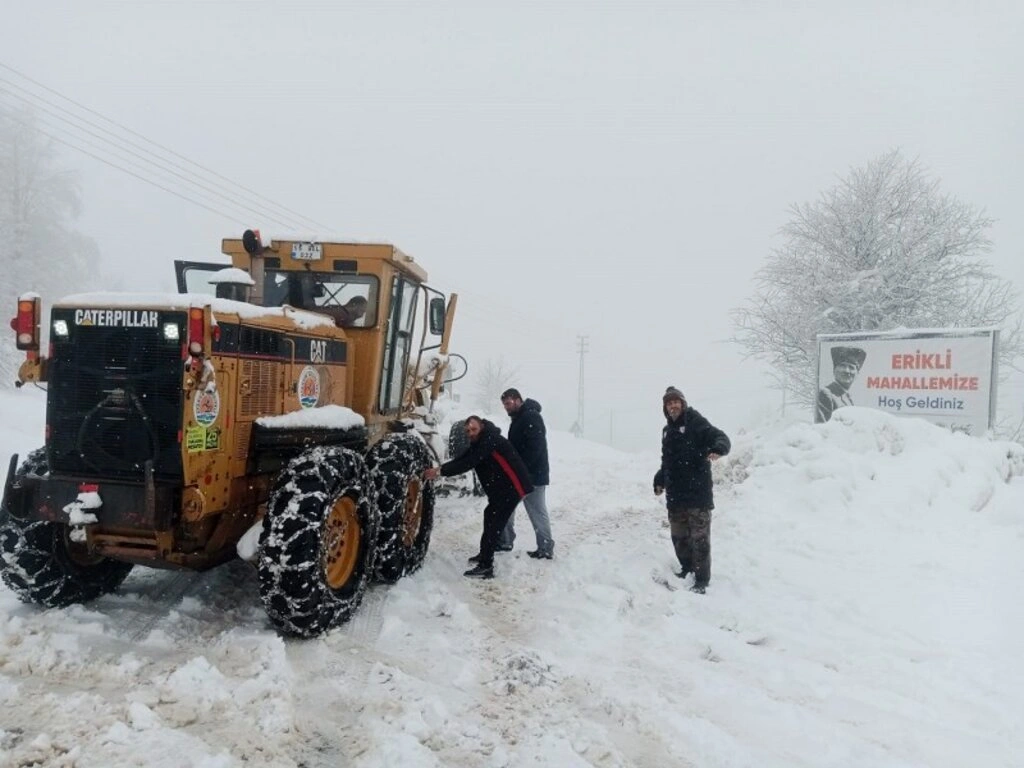 Samsun'dan Kar Manzaraları - Resim 16