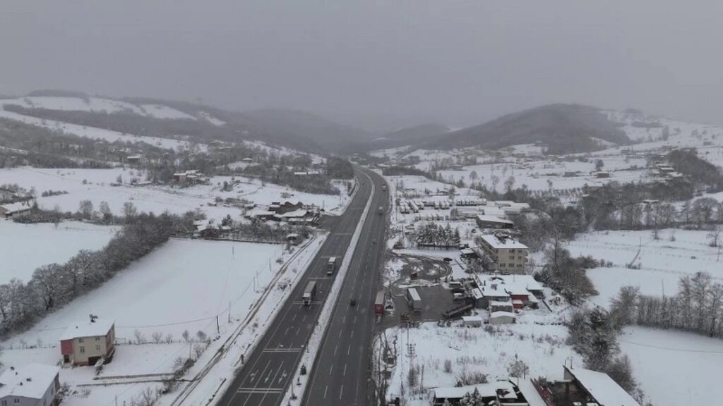 Samsun'dan Kar Manzaraları - Resim 58