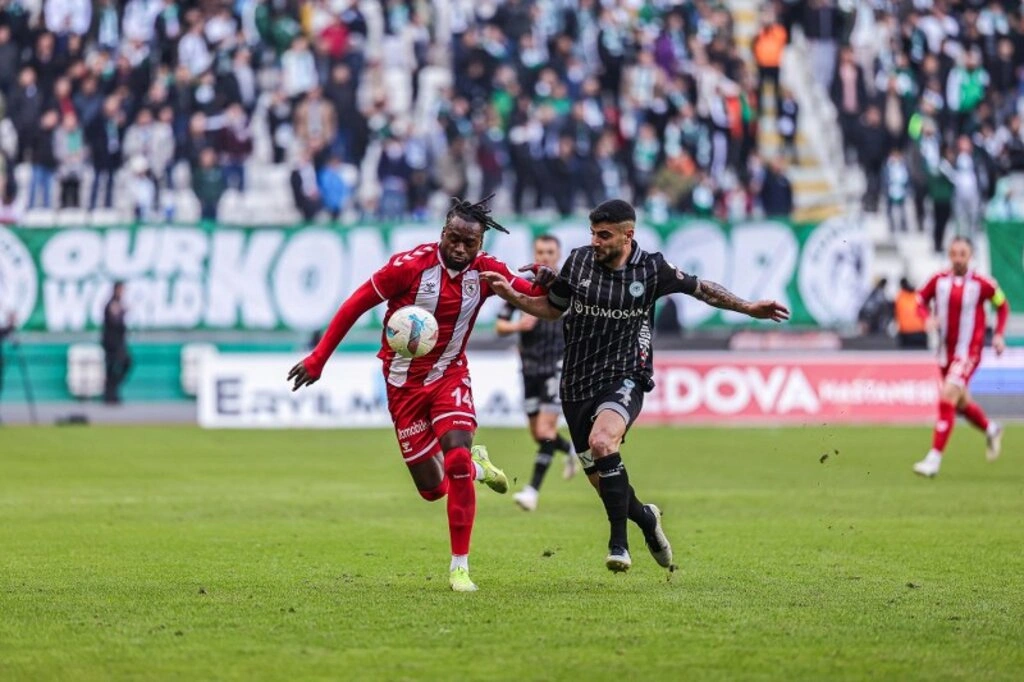 Konyaspor: 0 - Samsunspor: 1 (Foto Galeri) - Resim 35