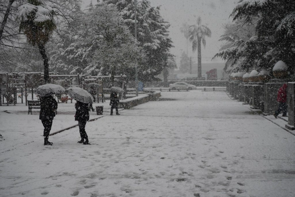 Samsun Kar Altında! İşte Kentten Manzaralar... - Resim 15