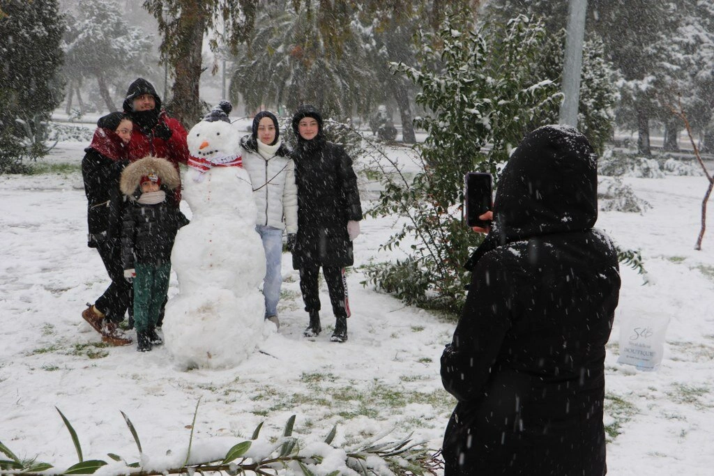 Samsun Kar Altında! İşte Kentten Manzaralar... - Resim 44