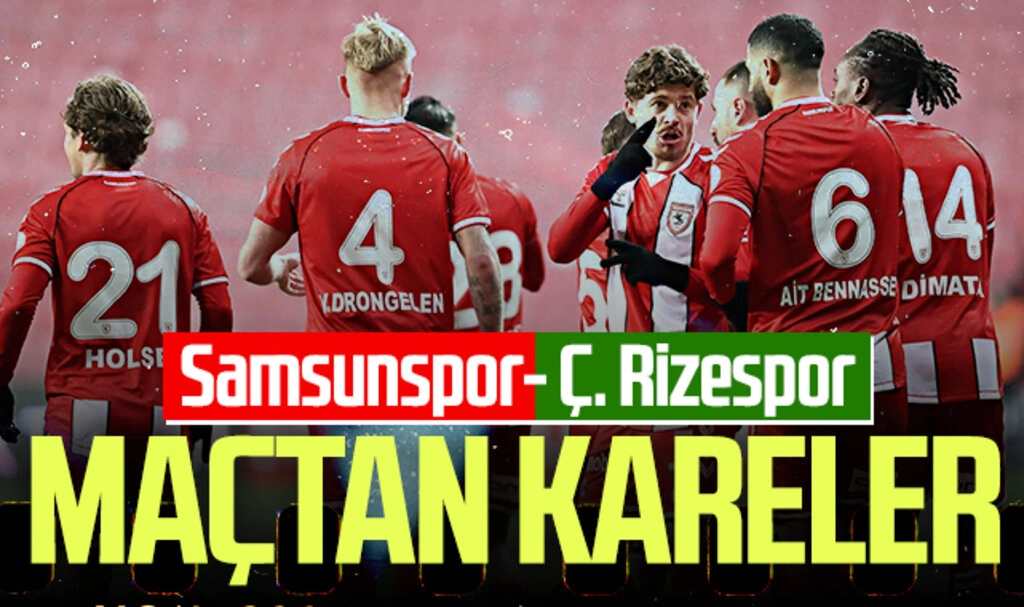 Samsunspor: 2 - Çaykur Rizespor: 3 (Foto Galeri) - Resim 1