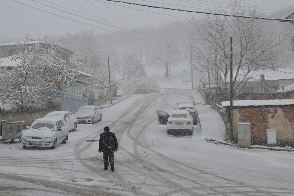 Nisan Ayında Samsun’dan Kar Görüntüleri - Resim 4