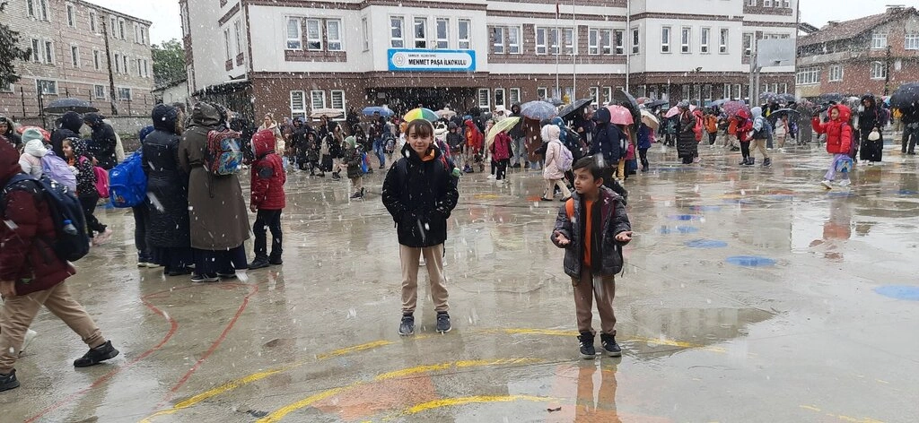 Nisan Ayında Samsun’dan Kar Görüntüleri - Resim 9