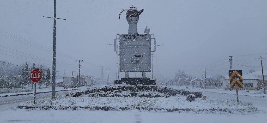 Nisan Ayında Samsun’dan Kar Görüntüleri - Resim 10
