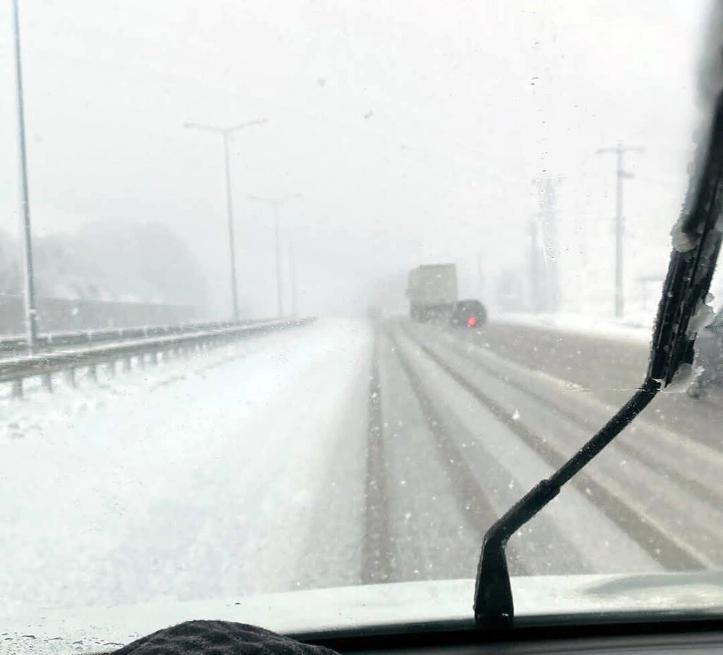 Nisan Ayında Samsun’dan Kar Görüntüleri - Resim 13