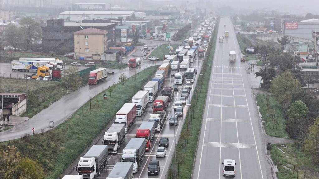 Nisan Ayında Samsun’dan Kar Görüntüleri - Resim 14