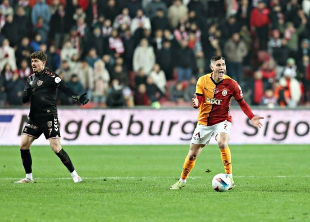 Samsunspor: 0 - Galatasaray: 2 (Foto Galeri) - Resim 11