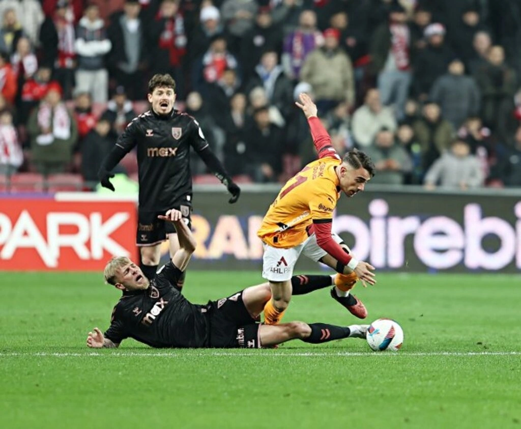 Samsunspor: 0 - Galatasaray: 2 (Foto Galeri) - Resim 15