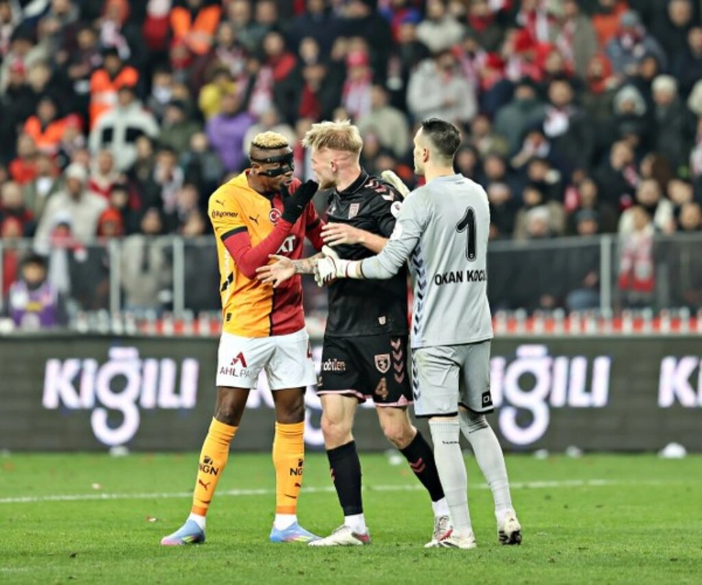 Samsunspor: 0 - Galatasaray: 2 (Foto Galeri) - Resim 44