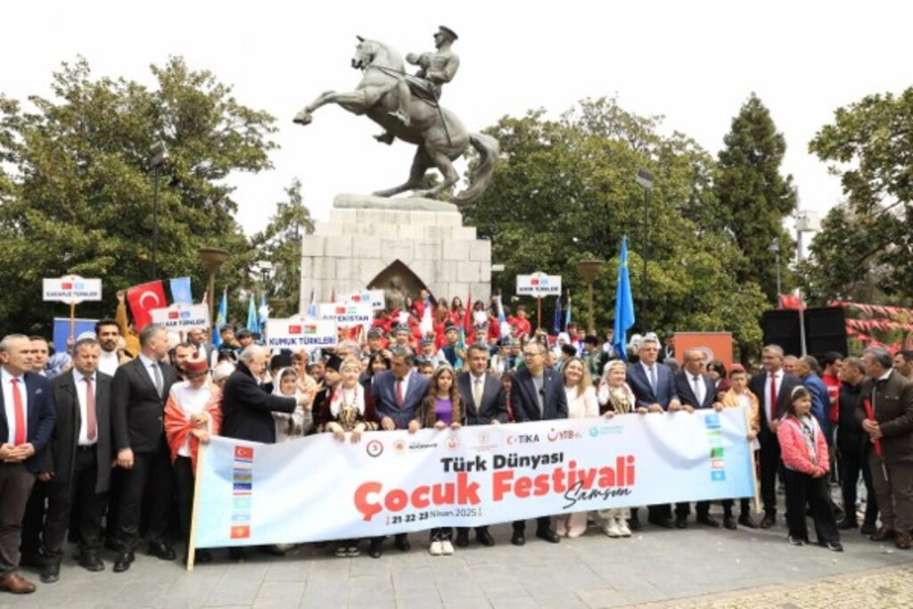 9 Ülkeden Çocuklar Samsun'da Buluştu - Resim 2