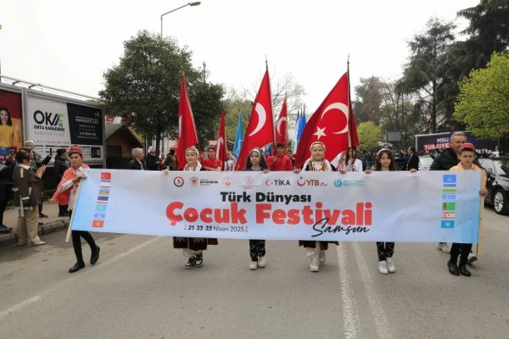 9 Ülkeden Çocuklar Samsun'da Buluştu - Resim 4