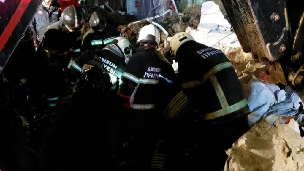 Samsun'daki Heyelan Faciasından Görüntüler - Resim 33