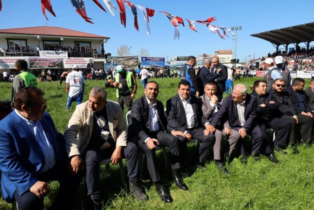 632. Alaçam Geyikkoşan Hıdırellez Şenlikleri ve Yağlı Pehlivan Güreşleri'nden Kareler... - Resim 4
