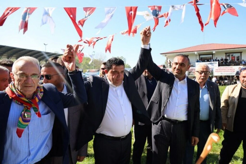 632. Alaçam Geyikkoşan Hıdırellez Şenlikleri ve Yağlı Pehlivan Güreşleri'nden Kareler... - Resim 9