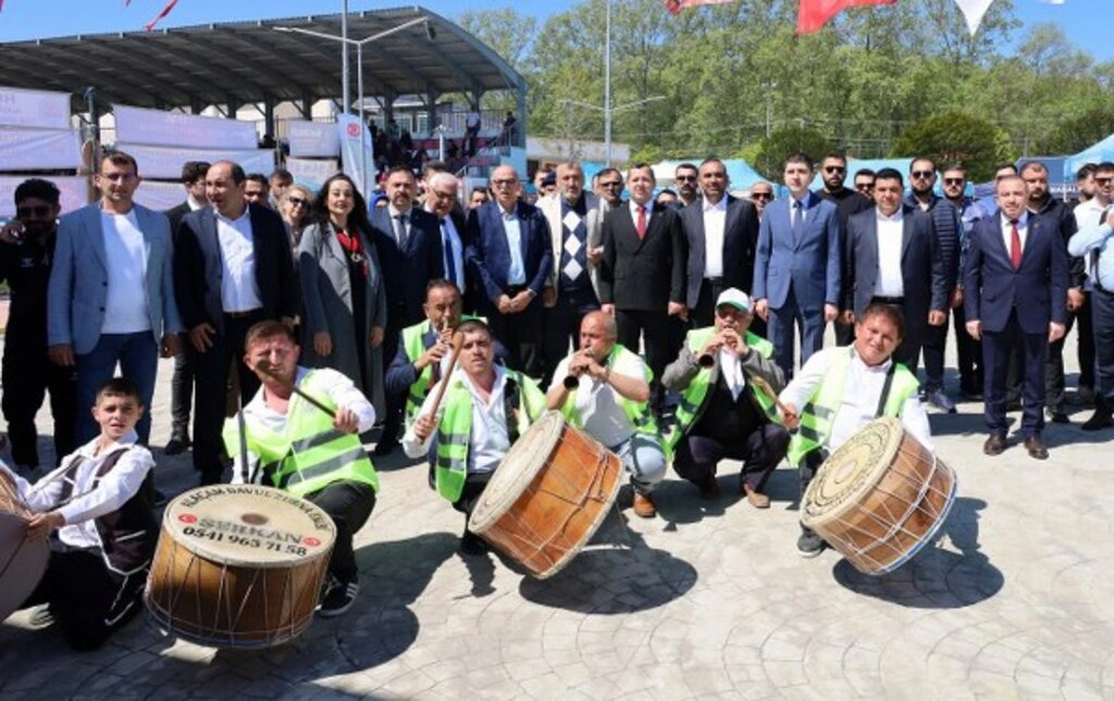 632. Alaçam Geyikkoşan Hıdırellez Şenlikleri ve Yağlı Pehlivan Güreşleri'nden Kareler... - Resim 13