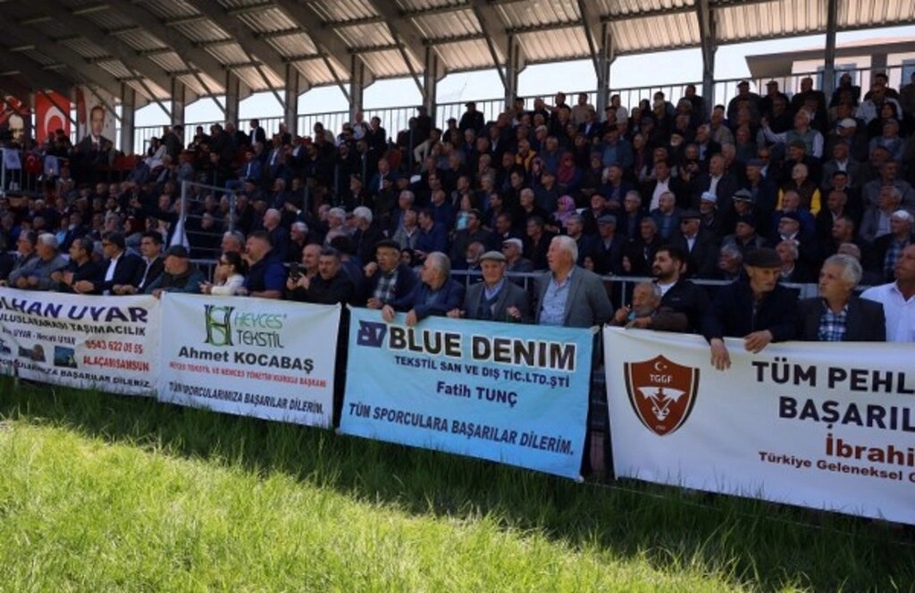 632. Alaçam Geyikkoşan Hıdırellez Şenlikleri ve Yağlı Pehlivan Güreşleri'nden Kareler... - Resim 18