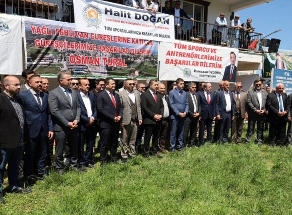 632. Alaçam Geyikkoşan Hıdırellez Şenlikleri ve Yağlı Pehlivan Güreşleri'nden Kareler... - Resim 21