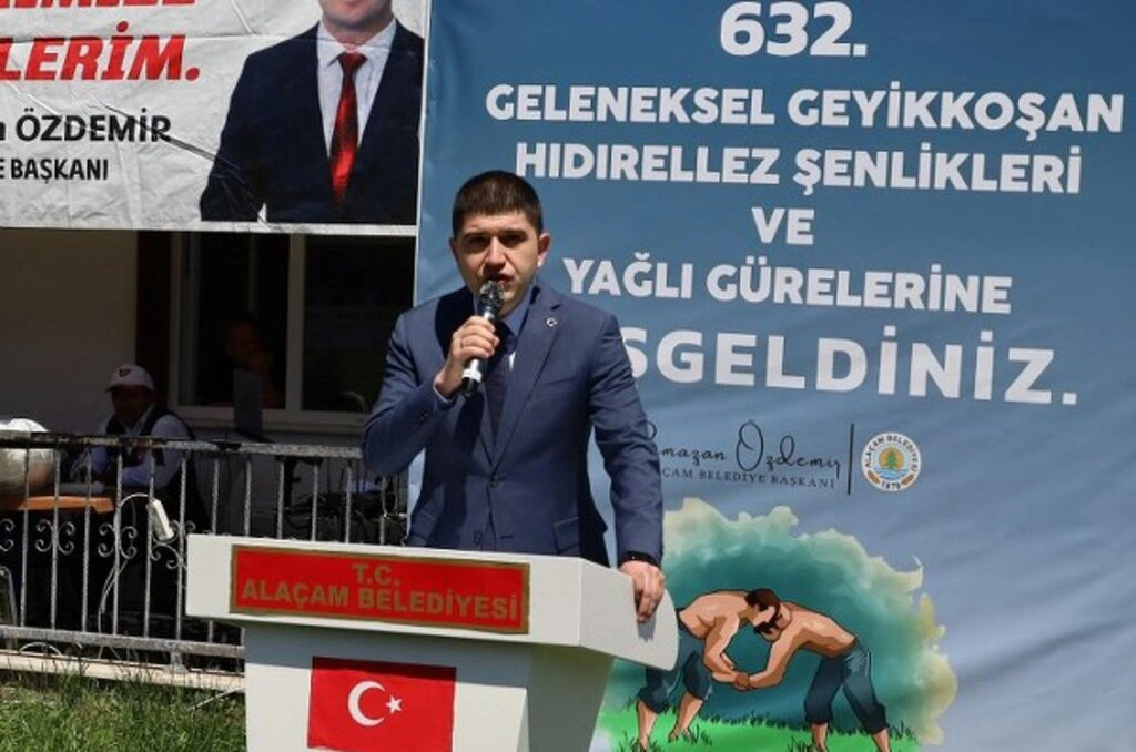 632. Alaçam Geyikkoşan Hıdırellez Şenlikleri ve Yağlı Pehlivan Güreşleri'nden Kareler... - Resim 35