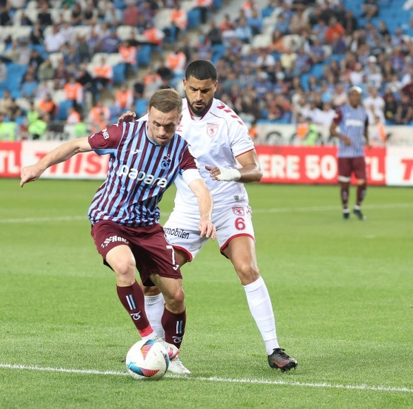 Trabzonspor: 2 - Samsunspor: 2 (Foto Galeri) - Resim 41