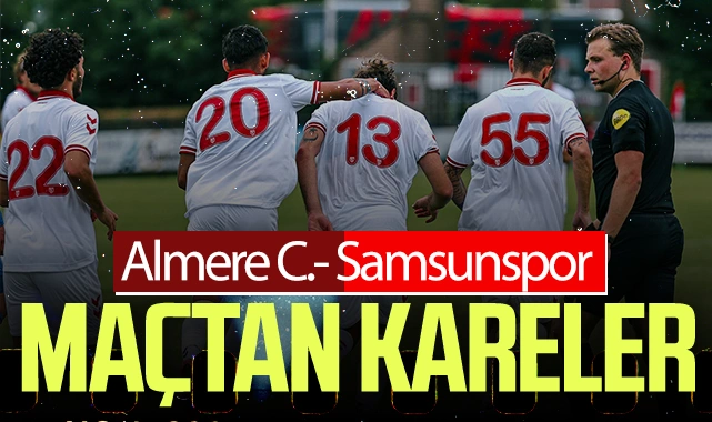 Samsunspor: 1 - Almere City: 2 (Foto Galeri) - Resim 1