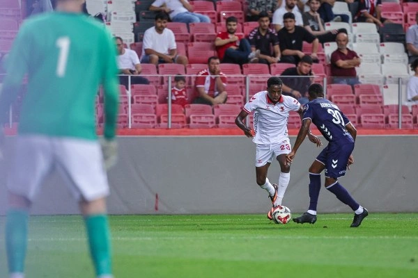 Samsunspor: 1 - USL Dunkerque: 0 (Foto Galeri) - Resim 13