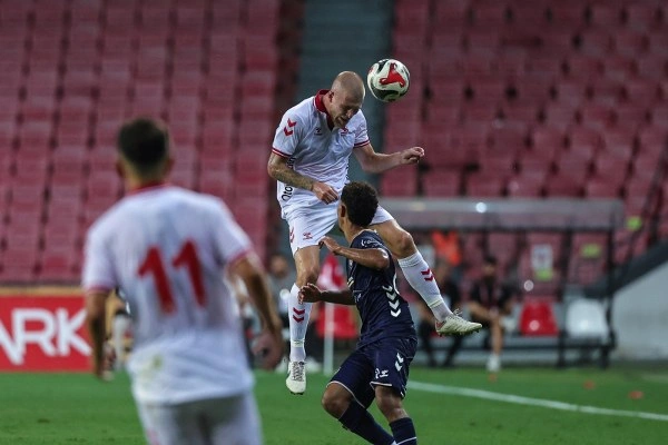 Samsunspor: 1 - USL Dunkerque: 0 (Foto Galeri) - Resim 24