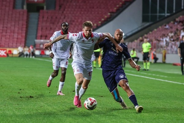 Samsunspor: 1 - USL Dunkerque: 0 (Foto Galeri) - Resim 27