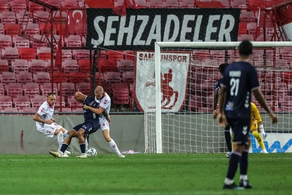 Samsunspor: 1 - USL Dunkerque: 0 (Foto Galeri) - Resim 33