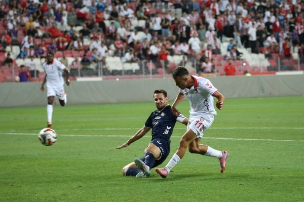 Samsunspor: 1 - USL Dunkerque: 0 (Foto Galeri) - Resim 41