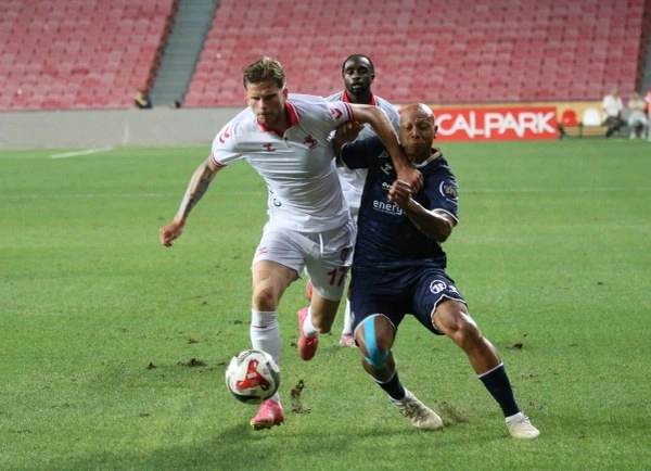 Samsunspor: 1 - USL Dunkerque: 0 (Foto Galeri) - Resim 43
