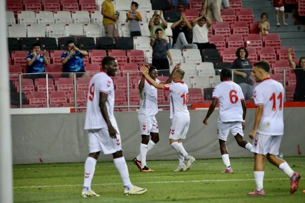 Samsunspor: 1 - USL Dunkerque: 0 (Foto Galeri) - Resim 44