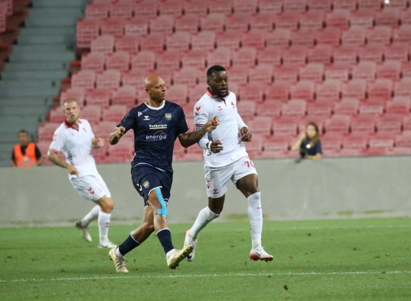 Samsunspor: 1 - USL Dunkerque: 0 (Foto Galeri) - Resim 45