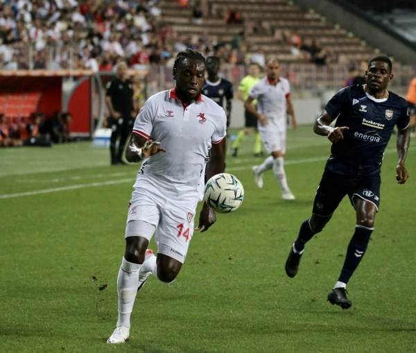 Samsunspor: 1 - USL Dunkerque: 0 (Foto Galeri) - Resim 51