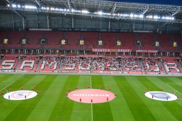 Samsunspor: 1 - USL Dunkerque: 0 (Foto Galeri) - Resim 53