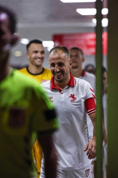 Samsunspor: 1 - USL Dunkerque: 0 (Foto Galeri) - Resim 55