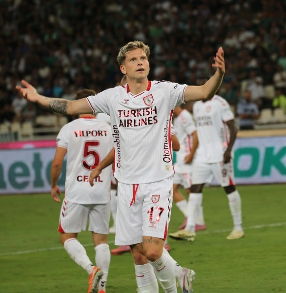 Panathinaikos FC: 2 - Samsunspor: 1 (Foto Galeri) - Resim 15