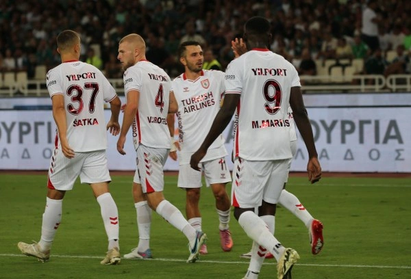 Panathinaikos FC: 2 - Samsunspor: 1 (Foto Galeri) - Resim 19