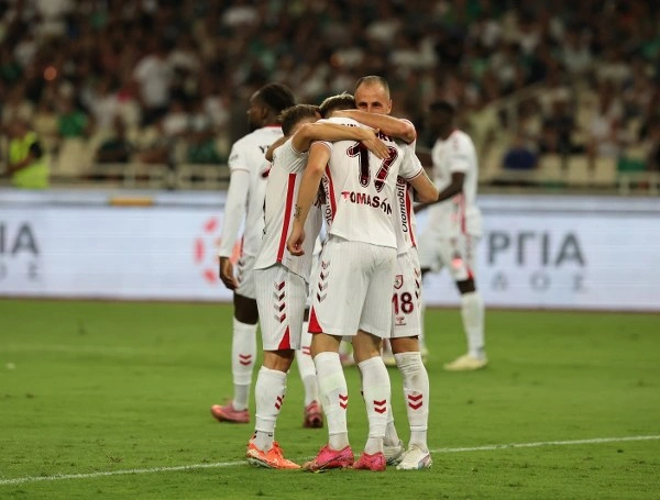 Panathinaikos FC: 2 - Samsunspor: 1 (Foto Galeri) - Resim 42