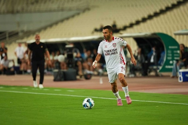 Panathinaikos FC: 2 - Samsunspor: 1 (Foto Galeri) - Resim 77