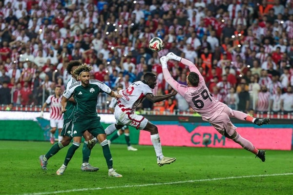 Samsunspor: 0 - Panathinaikos FC: 0 (Foto Galeri) - Resim 16