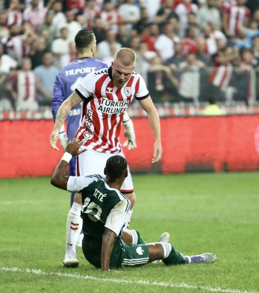 Samsunspor: 0 - Panathinaikos FC: 0 (Foto Galeri) - Resim 27