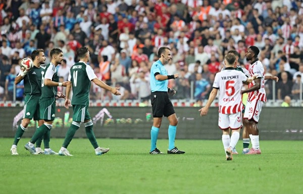 Samsunspor: 0 - Panathinaikos FC: 0 (Foto Galeri) - Resim 43