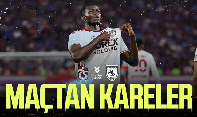 Trabzonspor: 1 - Samsunspor: 1 (Foto Galeri) - Resim 1